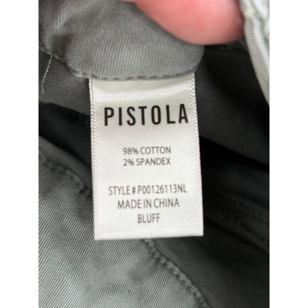 Pistola, Utility Shorts, Cotton Viscose,Olive Green,Cargo Sz 32, Women's Size 28 - Picture 5 of 10